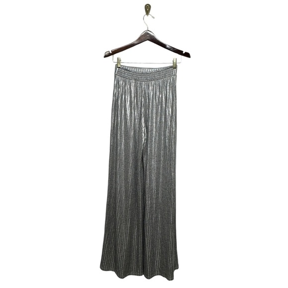 NWOT REVOLVE TULAROSA Norah Pant Silver S - Picture 9 of 10